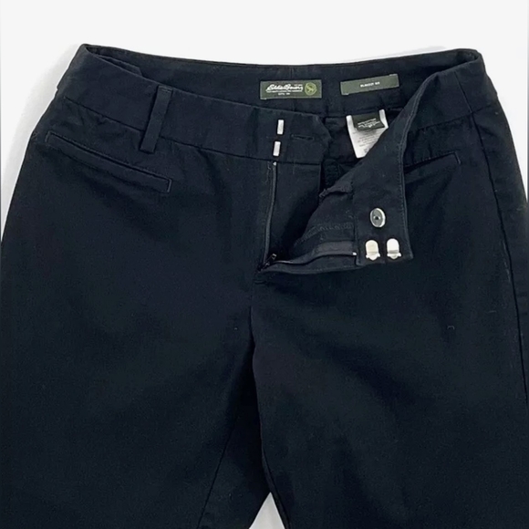 ♦️ Eddie Bauer  Black 16W Women Pants/Slacks/Trousers - Picture 10 of 16